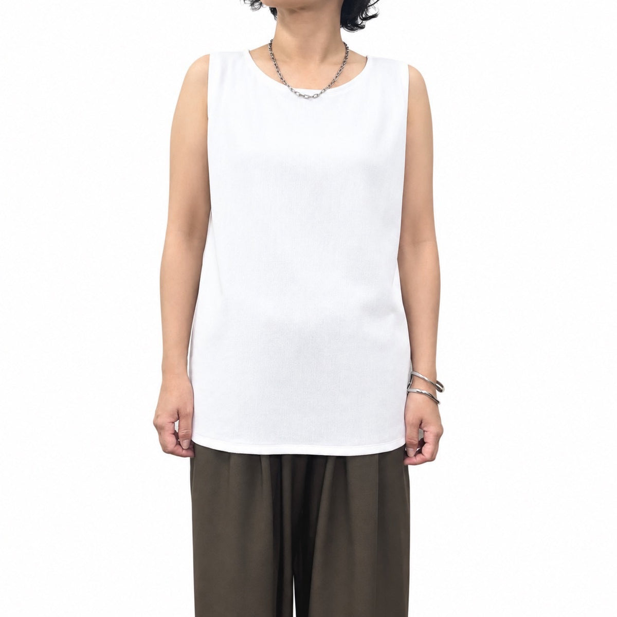 【siro de la bonte| '27 Spring Collection】 楊柳lib new kami tank R713210/2月上旬から3月上旬発送予定