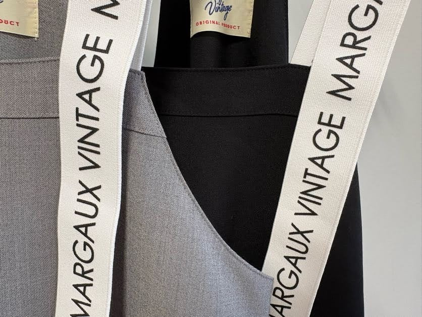 【MARGAUX VINTAGE | '27 Spring Collection】 ロゴストラップスカート AL 27019/2月上旬から3月上旬発送予定