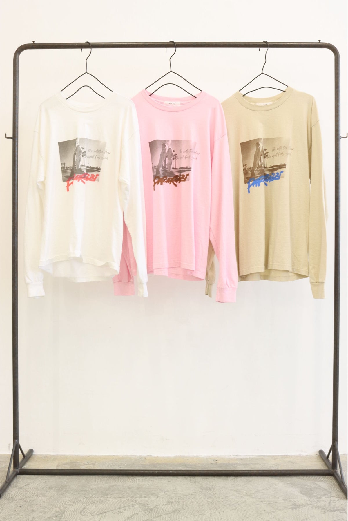 【LE MELANGE| '27 Spring Collection】6.0oz ULTRA COTTON ロゴロンT 8711001/1月下旬から2月中旬発送予定