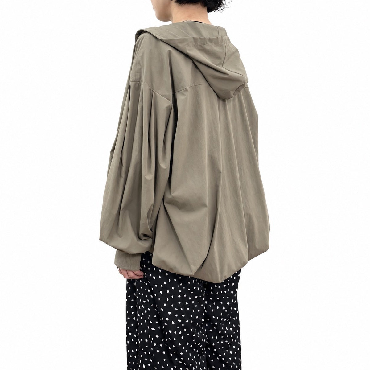 【siro de la bonte| '27 Spring Collection】 light taffeta balloon mountain jacket R713304／２月上旬から２月下旬発送予定