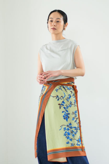 【Lallia Mu】ウエストラップスカーフ 2711961／3月上旬～3月中旬発送予定