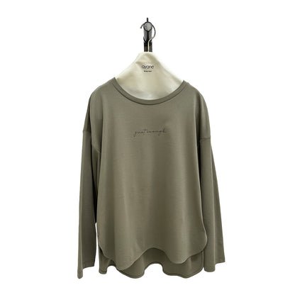 【ayane】シルケットロゴロン T 856750