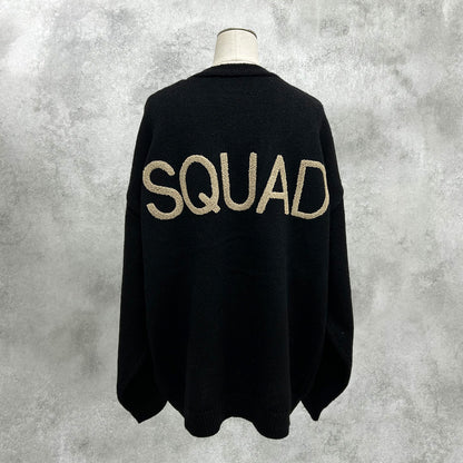 【ayane】 ロゴ刺繡ニットカーディガン 897137／11月下旬～12月上旬発送予定