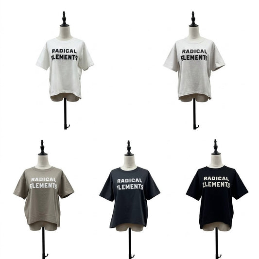【siro de la bonte| '27 Spring Collection】30/-highgauge cotton RADICALＴshirt R713220／３月下旬から４月中旬発送予定