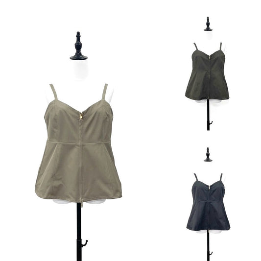 【siro de la bonte| '27 Spring Collection】solid twill Bustier R713316／２月上旬から3月中旬発送予定