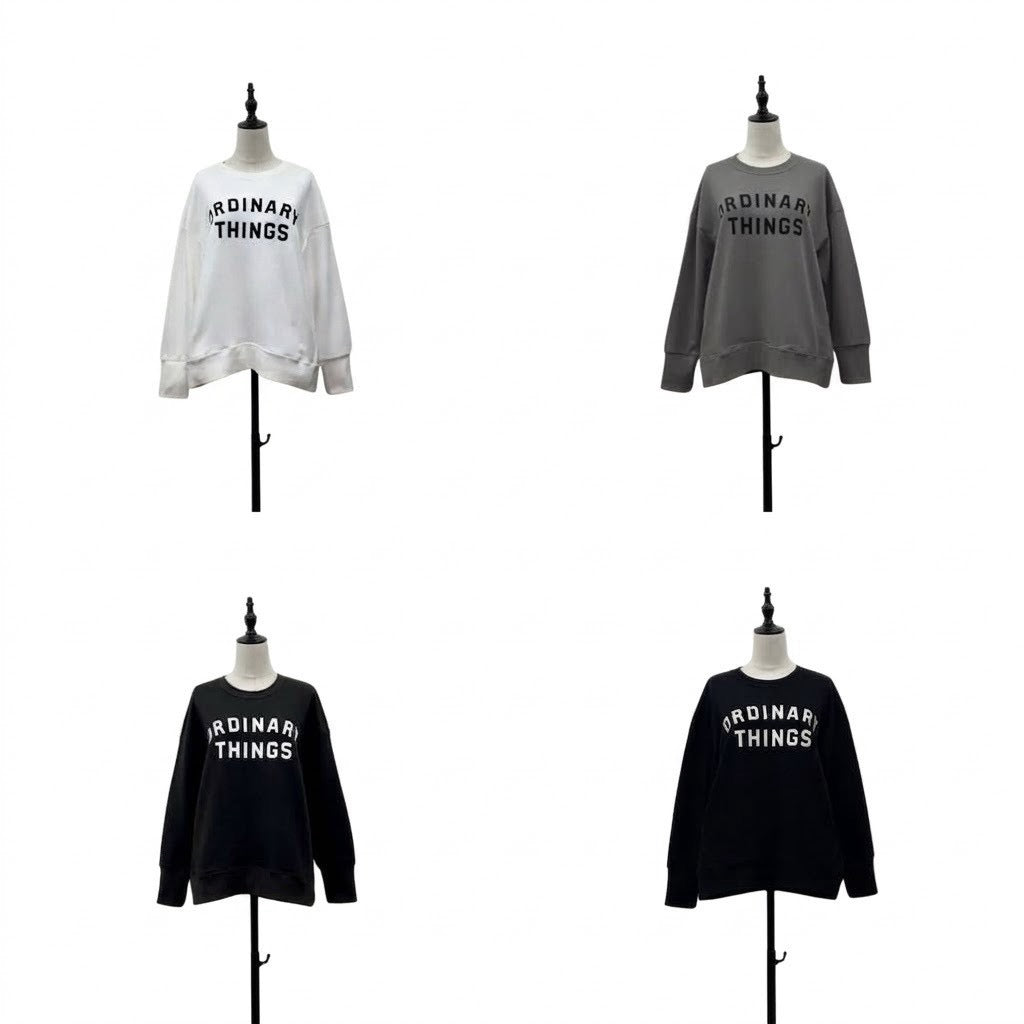 【siro de la bonte】 30/10 SWEAT side pocket pullover R713201／２月上旬から２月下旬発送予定