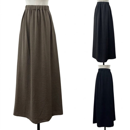 【siro de la bonte| '27 Spring Collection】hightwist smooth narrow skirt R713219／３月中旬から４月上旬発送予定