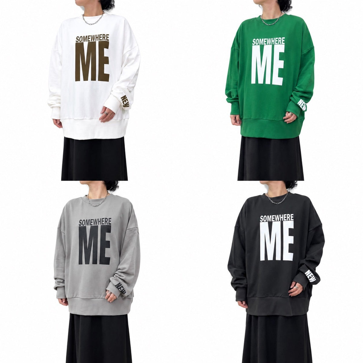 【siro de la bonte】 30/10 SWEAT 2way wide pullover R713202／２月上旬から２月下旬発送予定