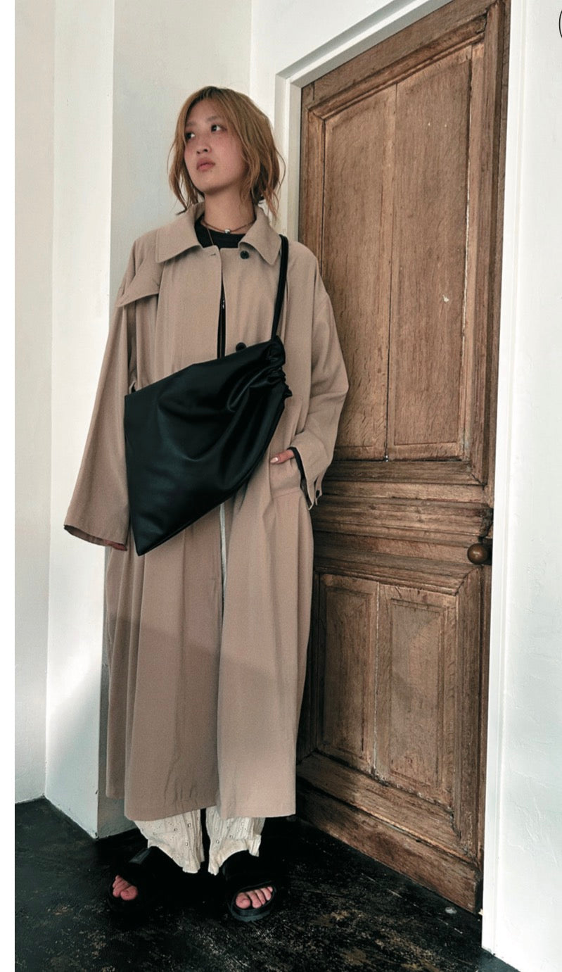 【PRIORITY | '27 Spring Collection】 オーバーステンカラーコート P71131ME／１月下旬から２月下旬発送予定