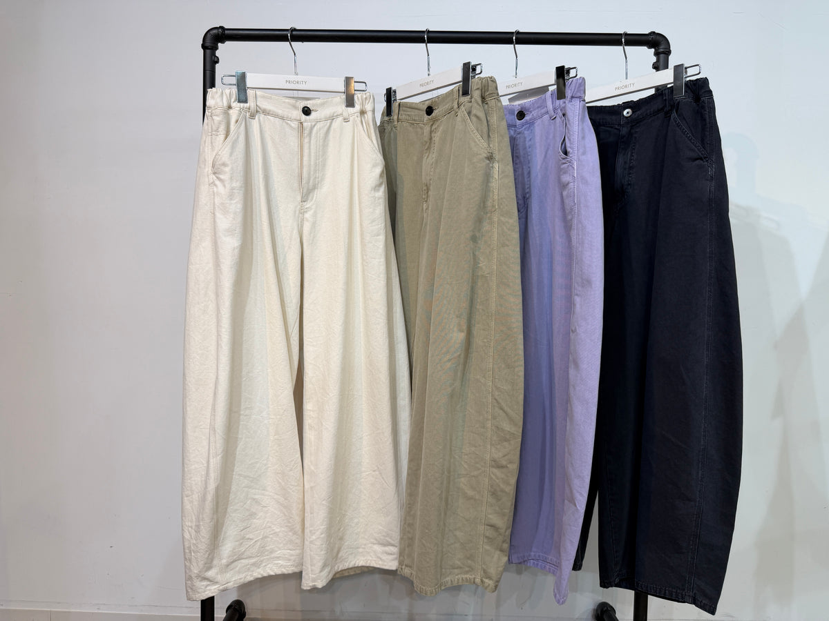【PRIORITY | '27 Spring Collection】 ペインターカーヴィーパンツ P71096AI／２月上旬から３月上旬発送予定