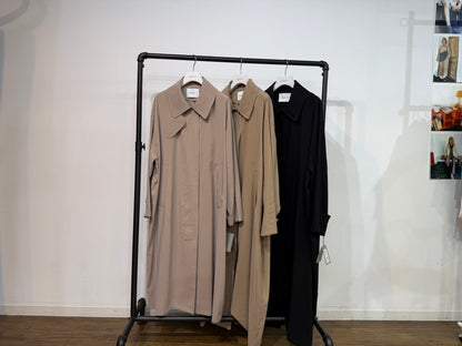 【PRIORITY | '27 Spring Collection】 オーバーステンカラーコート P71131ME／１月下旬から２月下旬発送予定