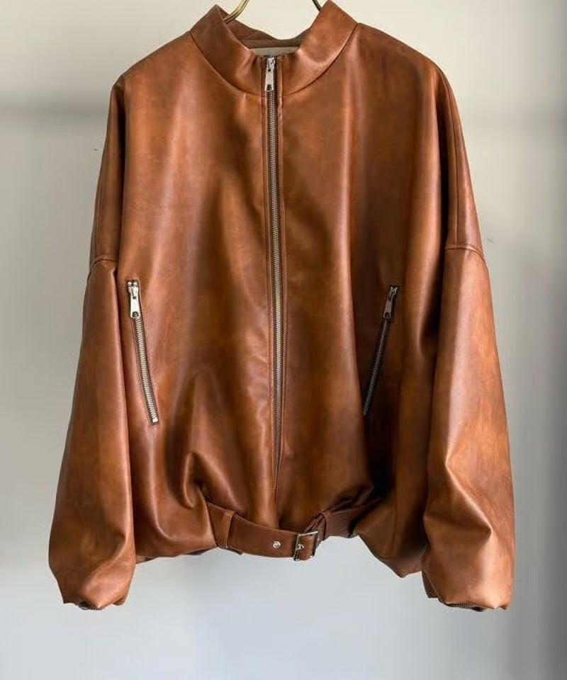 【MARGAUX VINTAGE】レザーライダース　JK-26081