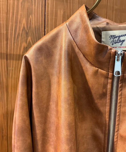 【MARGAUX VINTAGE】レザーライダース　JK-26081