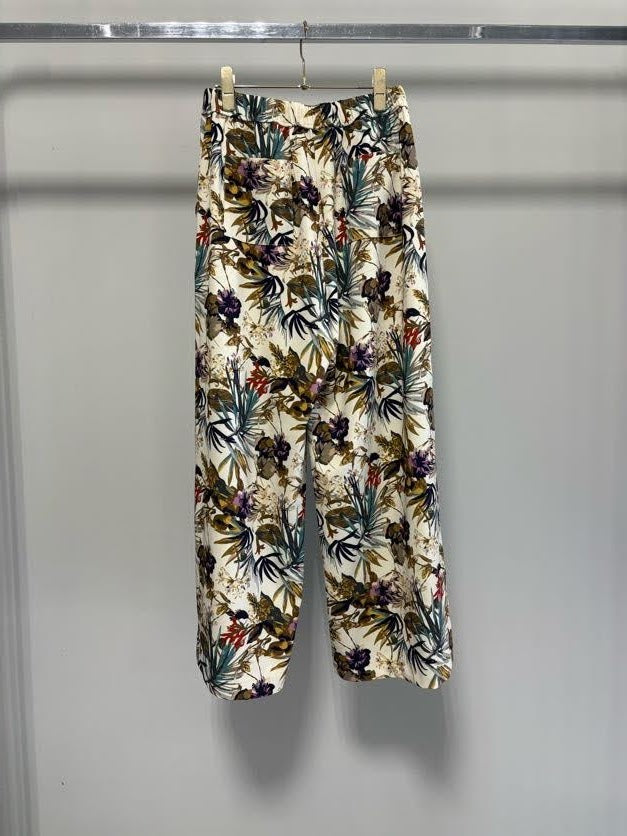 【MARGAUX VINTAGE | '27 Spring Collection】 ボタニカル柄パンツ  PT 27011／1月下旬から2月中旬発送予定