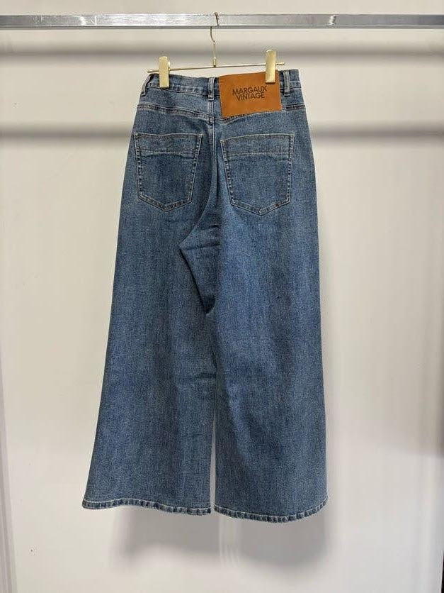 【MARGAUX VINTAGE | '27 Spring Collection】 バックルデニムパンツ   PT 27015／1月中旬から2月中旬発送予定