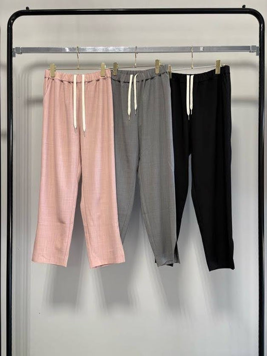 【MARGAUX VINTAGE | '27 Spring Collection】 テーパードスリットパンツ  PT 27018／2月上旬から3月上旬発送予定