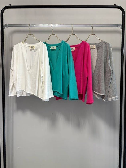 【MARGAUX VINTAGE | '27 Spring Collection】 裏毛スキッパーPO   CT 27025／2月上旬から3月上旬発送予定