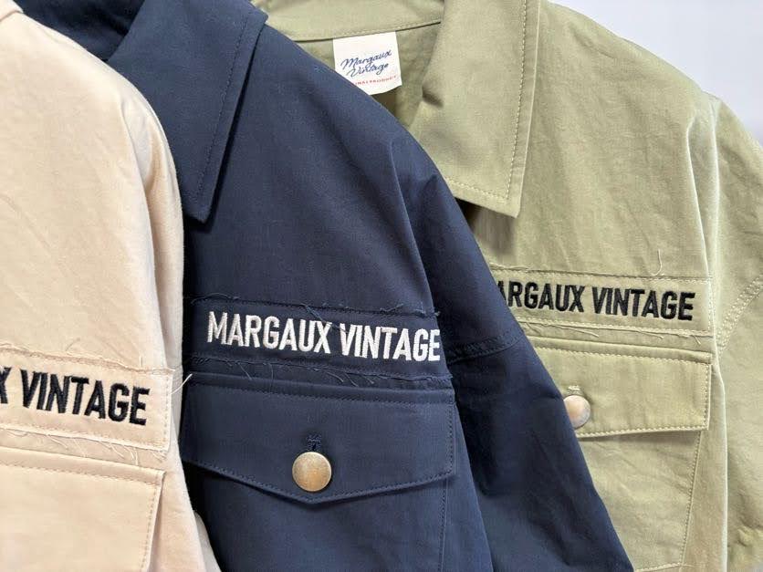 【MARGAUX VINTAGE | '27 Spring Collection】 サファリジャケット  JK 27027／2月上旬から3月上旬発送予定