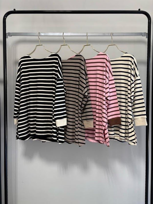【MARGAUX VINTAGE | '27 Spring Collection】 ボーダーB/N　PO  CT 27029／1月下旬から2月中旬発送予定