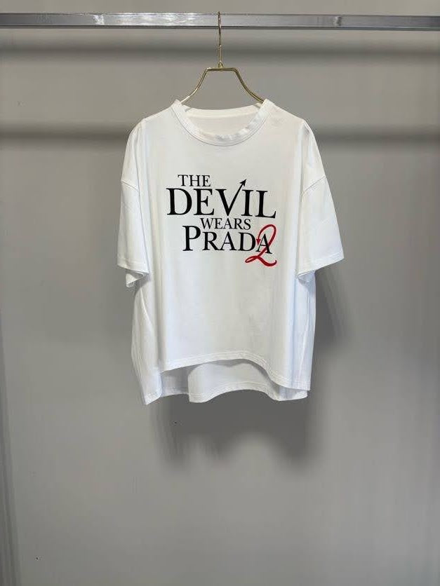 【MARGAUX VINTAGE | '27 Spring Collection】 THE DEVIL WEARS PRADA 2　TEE  CT 27033／3月上旬から4月上旬発送予定