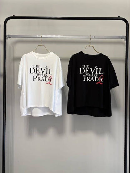 【MARGAUX VINTAGE | '27 Spring Collection】 THE DEVIL WEARS PRADA 2　TEE  CT 27033／3月上旬から4月上旬発送予定