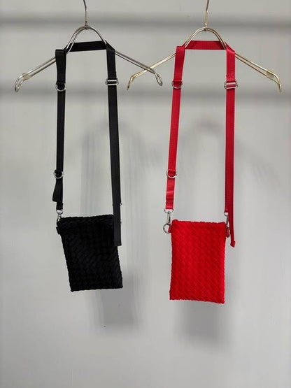 【MARGAUX VINTAGE | '27 Spring Collection】 編みこみポシェットBG  BG 27039／3月上旬から4月上旬発送予定