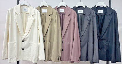 【PRIORITY | Pre-Order '27 Spring Collection】テーラードジャケット P71023 IT／1月末より発送予定