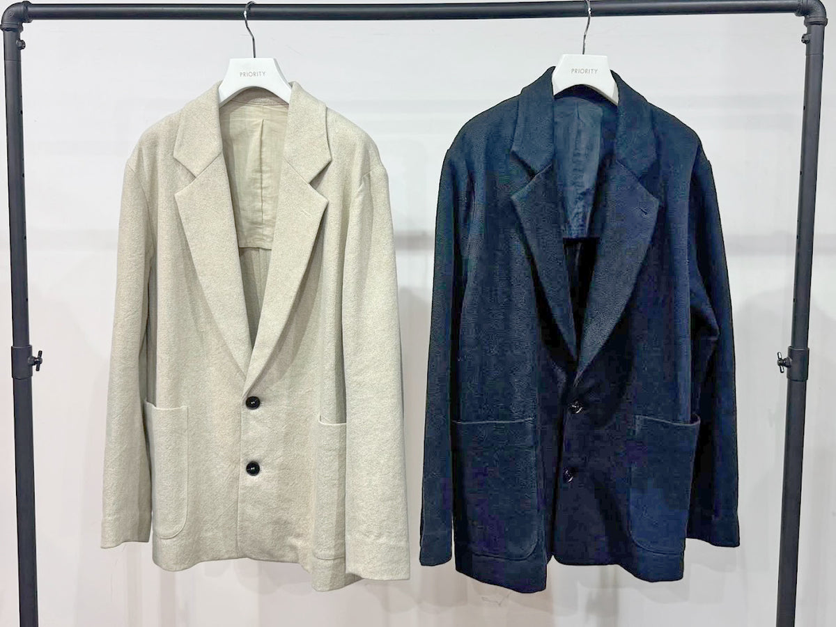 【PRIORITY | Pre-Order '27 Spring Collection】リネンジャケット P71056HW／1月末より発送予定