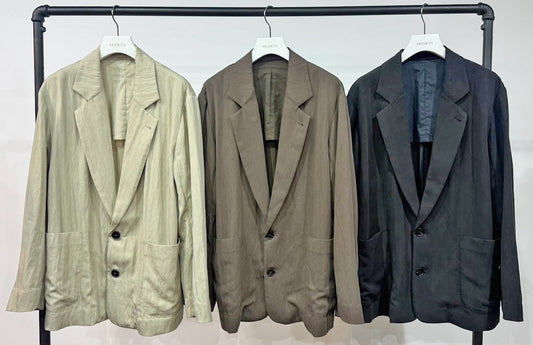【PRIORITY | Pre-Order '27 Spring Collection】テーラードジャケット P71058HW／2月上旬より発送予定
