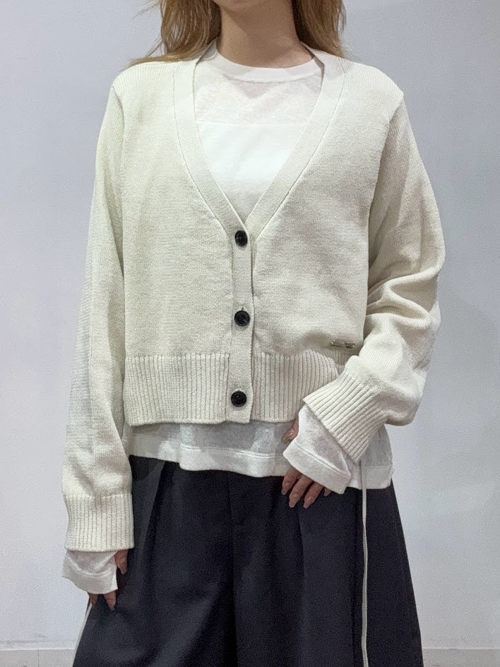 【PRIORITY | Pre-Order '27 Spring Collection】WASHI ベストライクカーデ P71084KR／1月末より発送予定